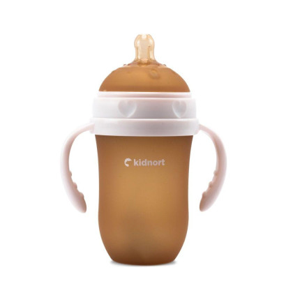 Kojenecká lahev pro kojené děti Eple 250 ml 6 m+ Kidnort