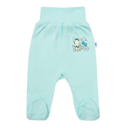 Dětské polodupačky New Baby Donkey tyrkysové 