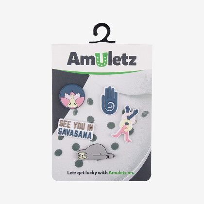 Amulety - ozdoby na boty Amuletz See you in Savasana mix Coqui