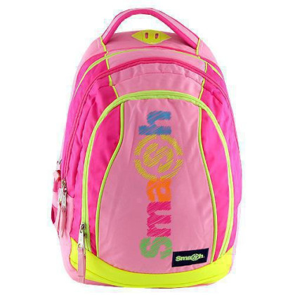 Školní batoh Smash 2v1 Žluto růžový