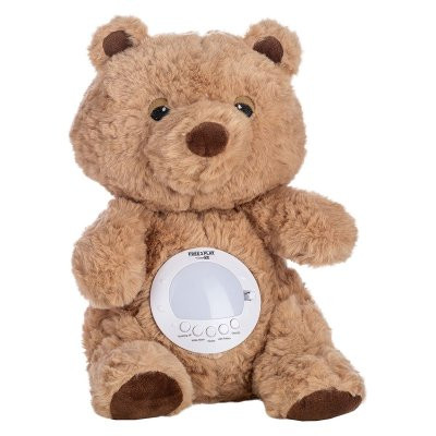 Free2Play Usínáček s hudbou a světelnou projekcí Teddy Bear FreeON