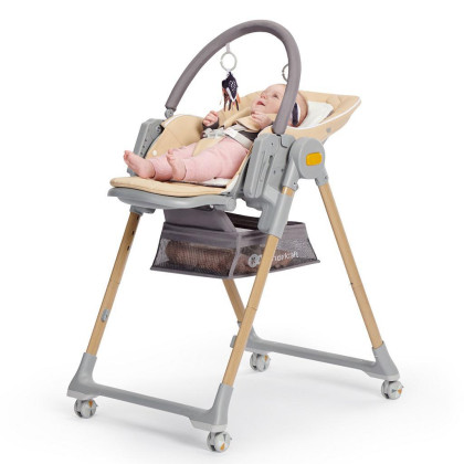 Kinderkraft Židlička jídelní Premium Lastree