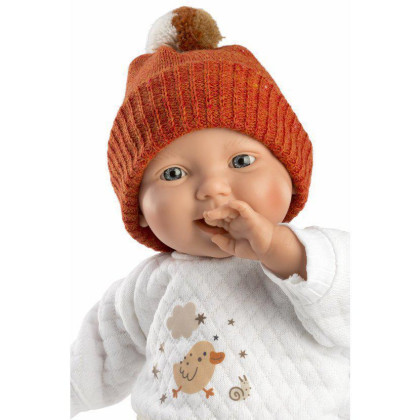 Little Baby 63303 Llorens - Realistická panenka s měkkým tělem 32 cm