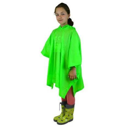 Dětské poncho PVC neonová, Pidilidi, PL0066