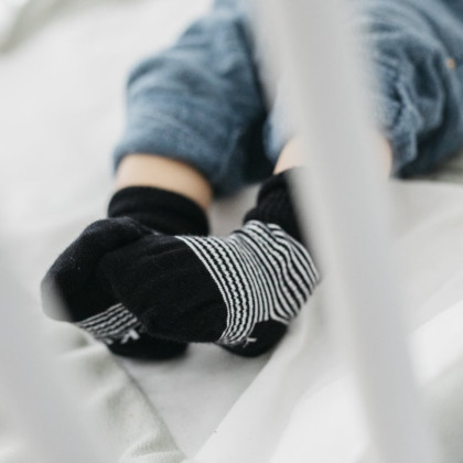 Dětské ponožky Stay-on-Socks Vel. 0 - 6 m 2 páry KipKep