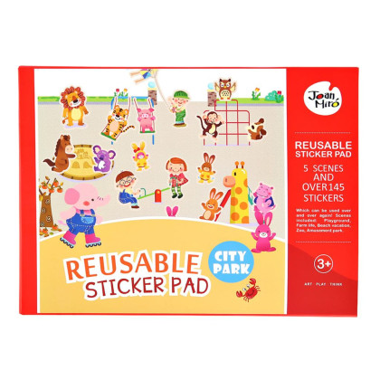 Znovupoužitelné nálepky City Park Jarmelo