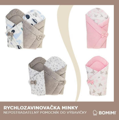 Bomimi Rychlozavinovačka oboustranná minky