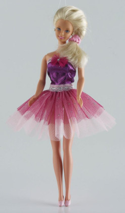 Šaty pro panenky jako je Barbie a podobně velké