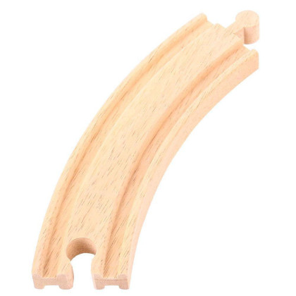 Dlouhé kruhové koleje 17 cm 4 ks Bigjigs Rail