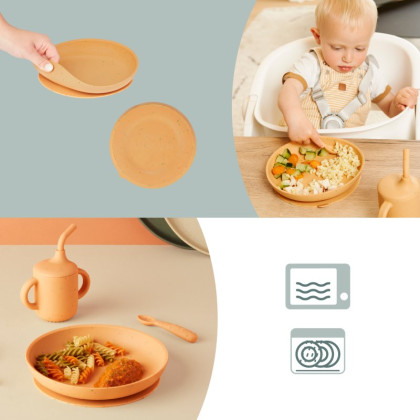 Silikonová jídelní sada Grown-Up Meal Set Little Babymoov