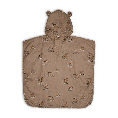 Mušelínové Pončo Flor Nuuroo 1 - 2 roky