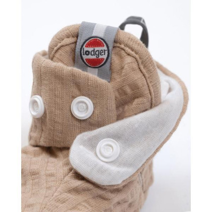 Prodyšné capáčky Slipper Seersucker Lodger Beige