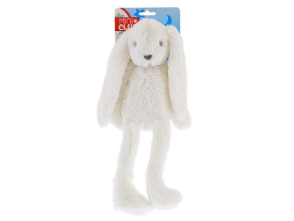 Mini Club zajíček plyšový bílý 30 cm dlouhé nohy