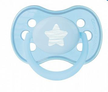 Šidítko 6-18m silikonové symetrické Pastels Canpol