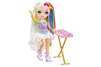 Rainbow High Junior Fashion panenka v rockové kapele
