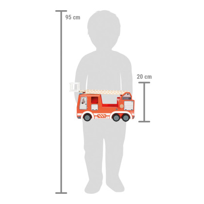 Dřevěné hasičské auto Small foot