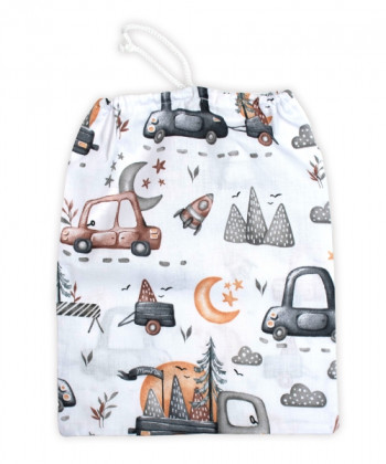 Bavlněný pytlík na přezůvky 40×32 cm