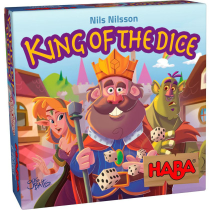 Rodinná společenská hra Král kostek Haba