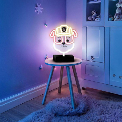 Dekorativní LED neon na stojanu Tlapková patrola - Rubble