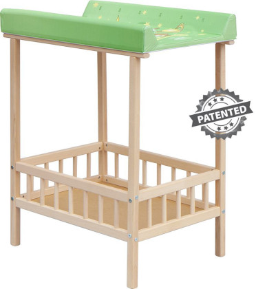 Přebalovací pult Scarlett Pája ECO Galaxy zelený