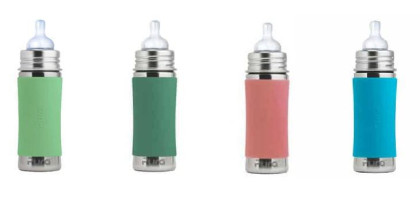 Nerezová kojenecká láhev 325 ml Pura