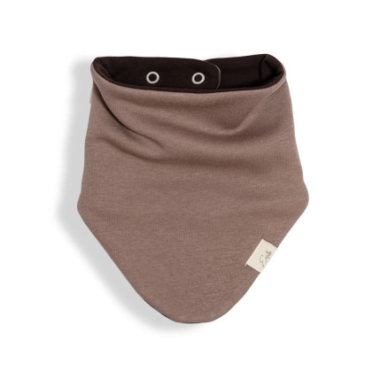 Šátek na krk bavlna Warmkeeper brown Vel. 0 - 3 roky Esito
