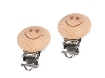 Dětský klip dřevěný