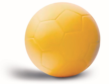 Sportovní míč Resistant 20 cm žlutý Androni 