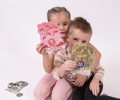 Véééliké puzzle loto Výlet do ZOO KukiKuk