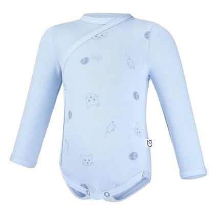 Sada body smyk zavinovací DR Outlast® Sv. modrá Little Angel
