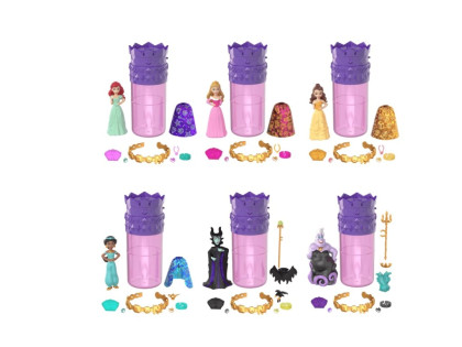 Malá panenka Disney Princezna Colour Reveal 9 cm