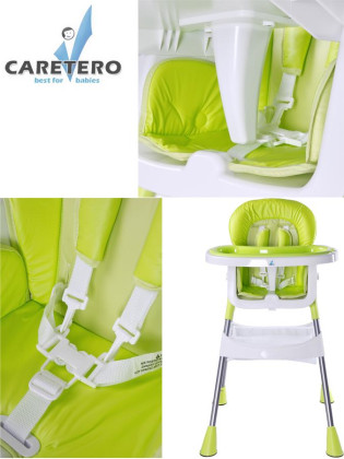 Židlička CARETERO Pop green