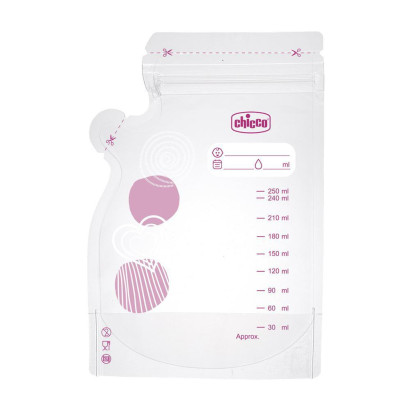Sáčky na mateřské mléko 250 ml 30 ks Chicco