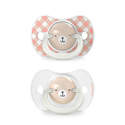 Šidítko fyziologické Den & Noc silikon Wild & Free 6-18 m 2 ks Suavinex