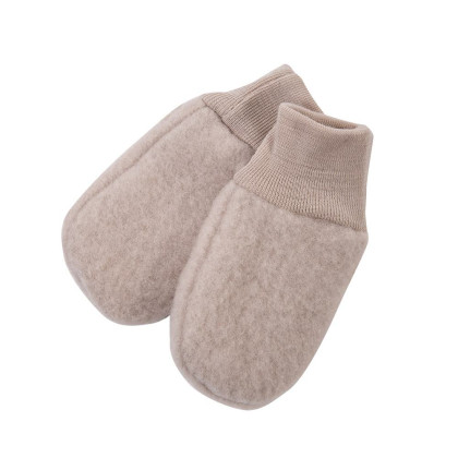 Merino rukavičky béžové 0 - 6 m Eevi