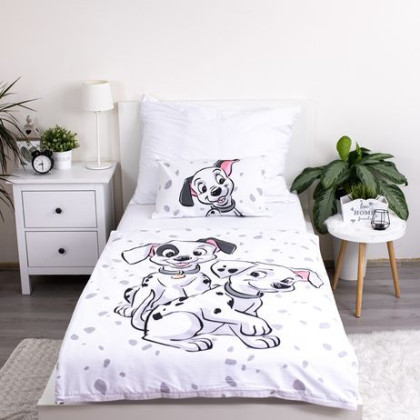 Disney povlečení do postýlky 101 Dalmatins "Play baby" 100 x 135, 40 x 60 cm Jerry Fabrics