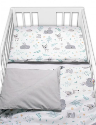 2-dílné bavlněné povlečení New Forest Friends