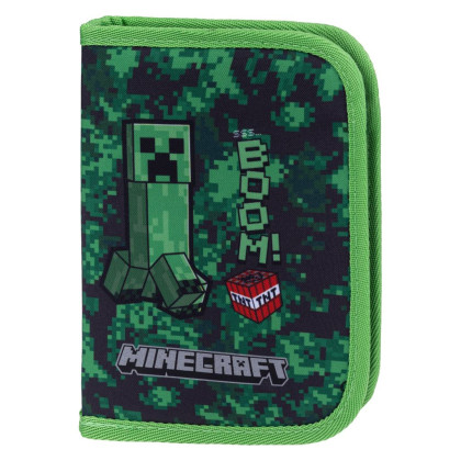 Školní penál jednopatrový Minecraft Boom Baagl