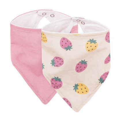 Bryndák bandana Luke 2 ks 3 m+ Beige Petite & Mars