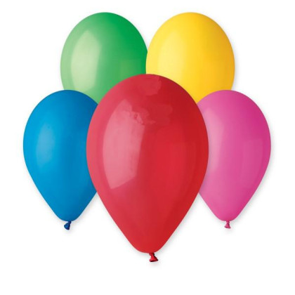 Balonek nafukovací 10 cm 15 ks v sáčku 
