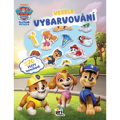 Veselé vybarvování se super samolepkami Tlapková patrola
