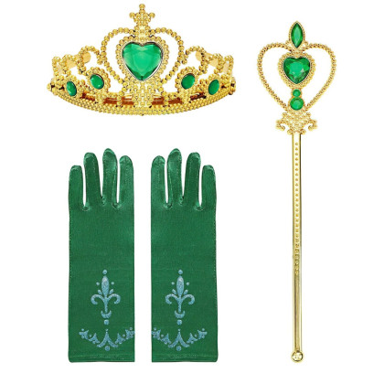 Královská sada doplňků s korunkou 3v1 Anna Frozen