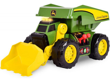 John Deere Kids - Sklápěč a nakladač 2v1 se světly a zvuky