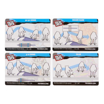 Tech Deck Fingerboard dvojbalení s překážkou