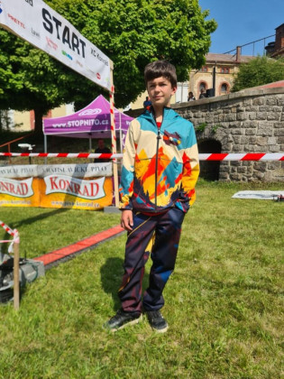 Softshellové kalhoty dětské Mountain Bike tmavá Wamu