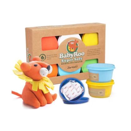 Plastelína 6 ks Jarmelo