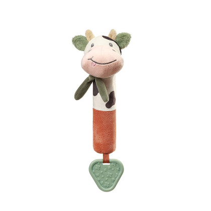 Pískací hračka kráva Babyono