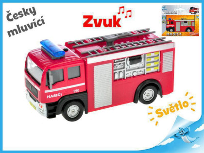 Auto kov zpětný chod na baterie česky mluvící se světlem