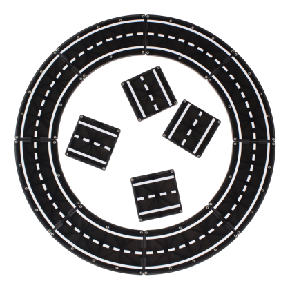 Magnetická stavebnice Xtras Roads 12 dílů Magna Tiles