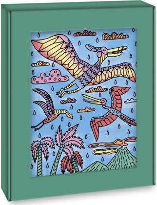 Sada maxi Malování Dinosaurus Janod Atelier